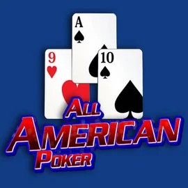All American Poker casino game by RTG (Reel Time Gaming) – featured logo at Megabet Casino