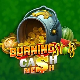 Burning Slots Cash Mesh game by BF Games – logo hosted on Megabet Casino