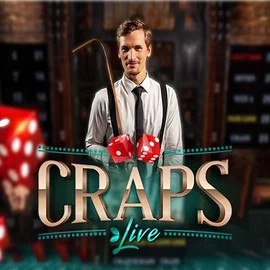 Live Craps by Evolution, showcased at megabett.nl – game logo