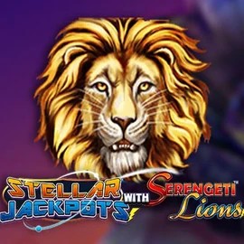 Enjoy Stellar Jackpots with Serengeti Lions by Lightning Box Game – logo hosted on megabett.nl