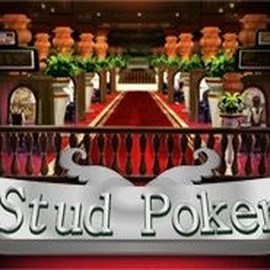 Stud Poker 3D slot logo by iSoftBet at Megabet Casino