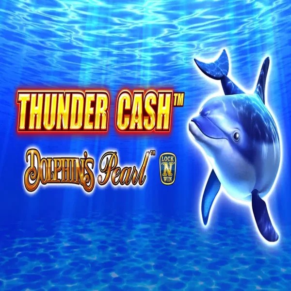 Thunder Cash Dolphins Pearl logo – Slots by Novomatic at Megabet Casino